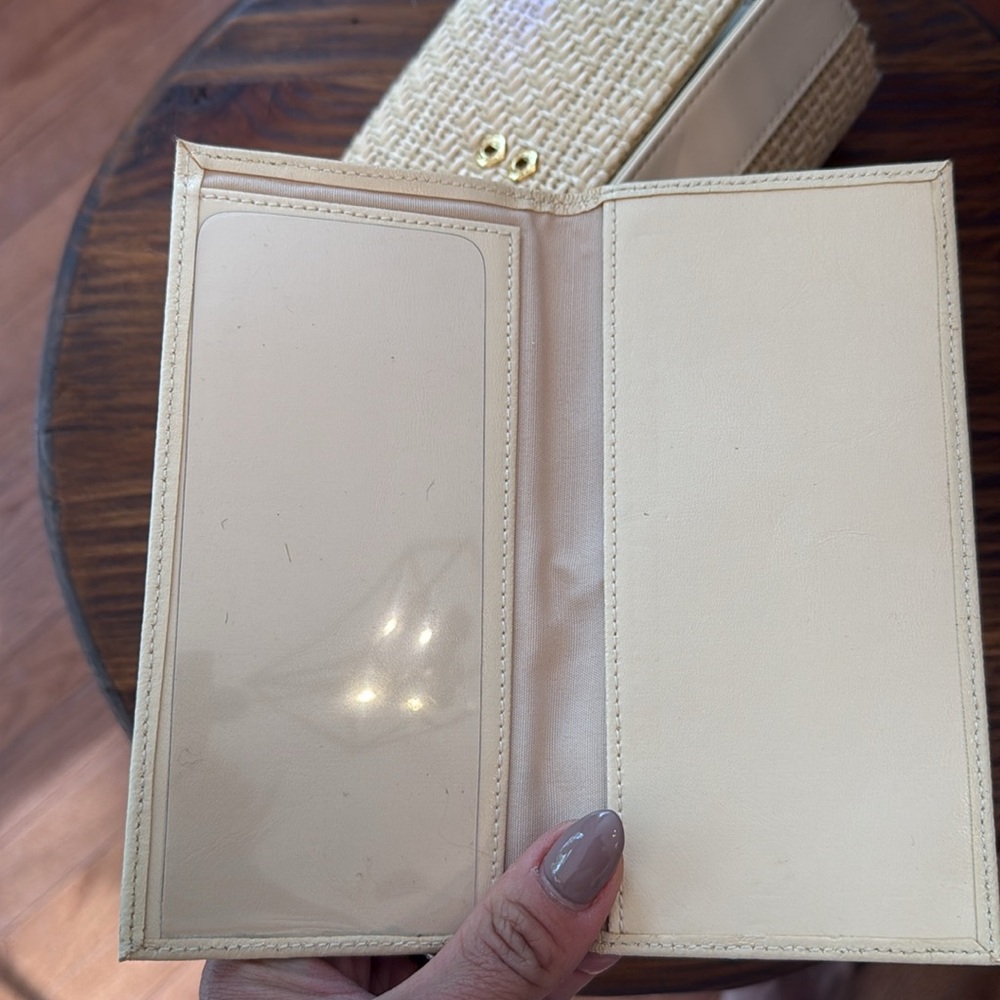 Etienne Aigner Woven Clutch New - Picture 7 of 9